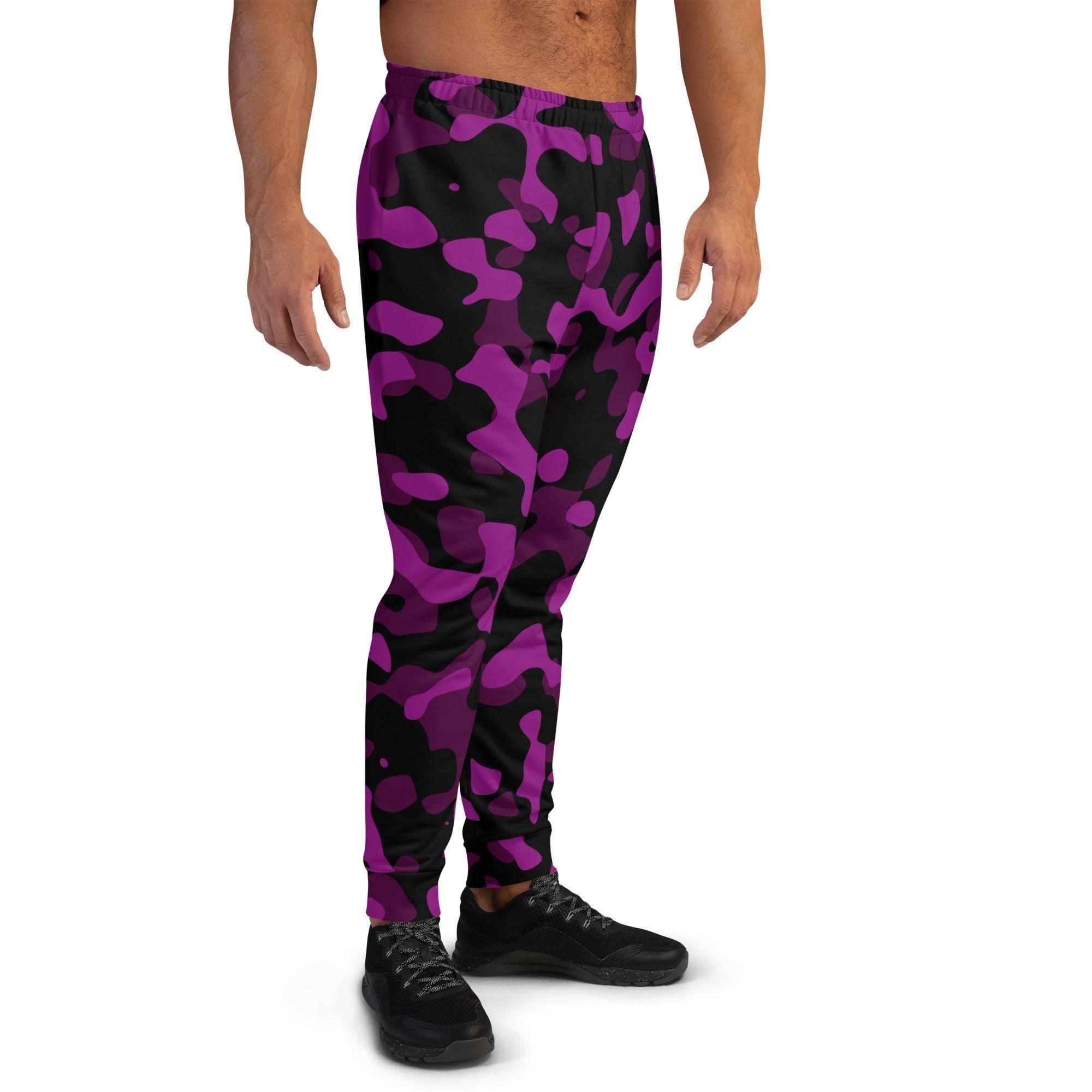 Black camouflage joggers online