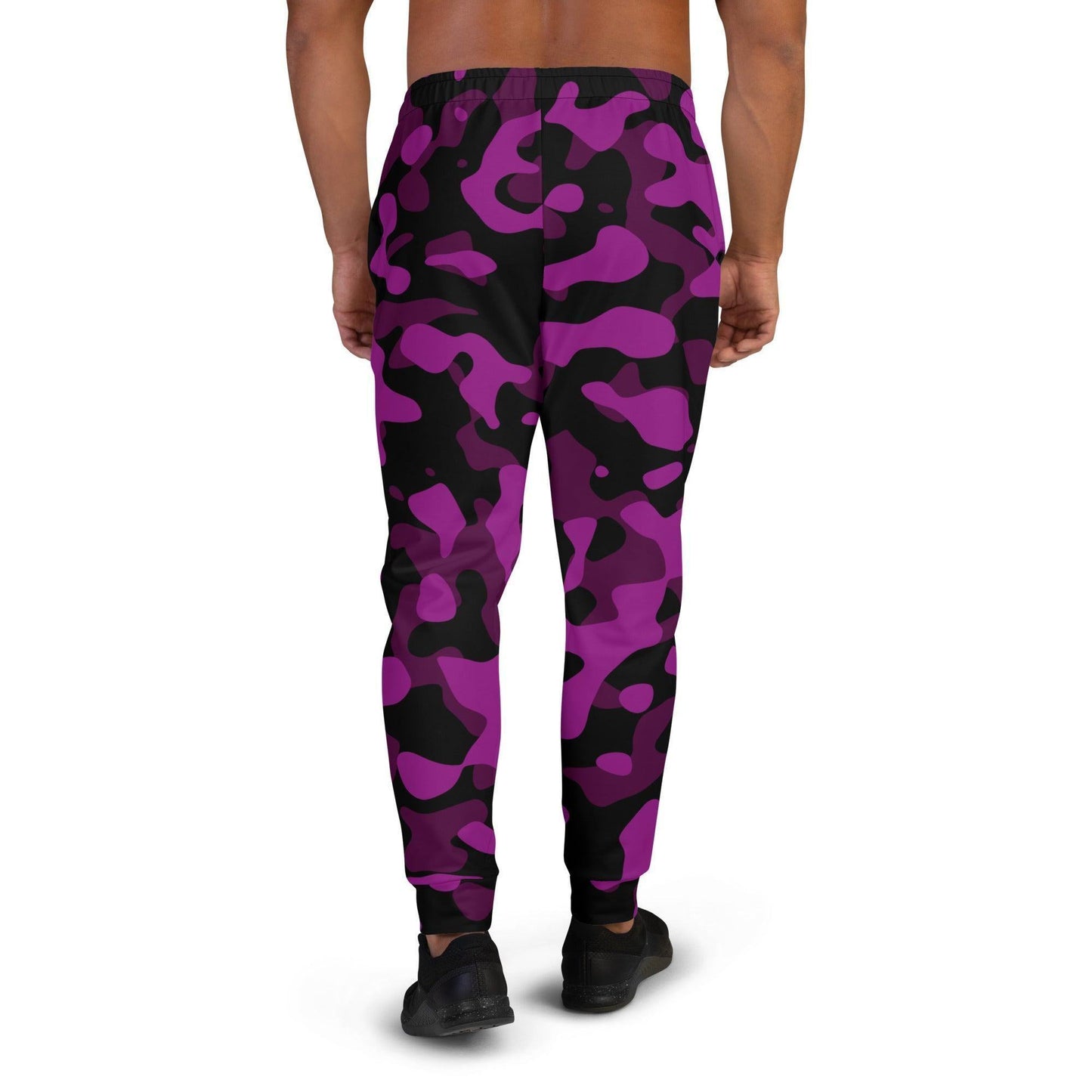 Black Violet Camouflage Herren Jogginghose Jogginghose 66.99 atmungsaktiv, Baumwolle, black, Bündchen, Camo, Camouflage, Elastan, Fitness, Fleece, Gym, Herren, Jogginghose, Kordelzug, lila, Mann, Muster, Männer, OEKOTEX100, Passform, Passoform, Pattern, Polyester, Relaxen, schlanke, schwarz, Sport, Tarnfarben, Taschen, Tragekomfort, violet JLR Design