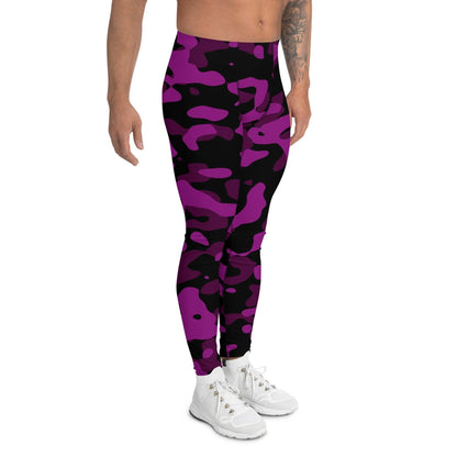 Black Violet Camouflage Herren Leggings Leggings 59.99 aktiv, anliegend, atmungsaktiv, bequem, Bewegungsfreiheit, Black, Camo, Camouflage, dehnbahr, Design, Fashion, Fitness, funktional, Herrenleggings, Laufen, Leggings, Mann, modebewusst, Muster, Outdoor, Passform, Patter, Sport, Sportbekleidung, Style, Tarnmuster, Tragegefühl, Training, Violet, Yoga JLR Design