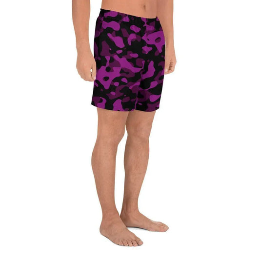 black-violet-camouflage-herren-sport-shorts-sport-shorts-jlr-design-77864 - JLR Design