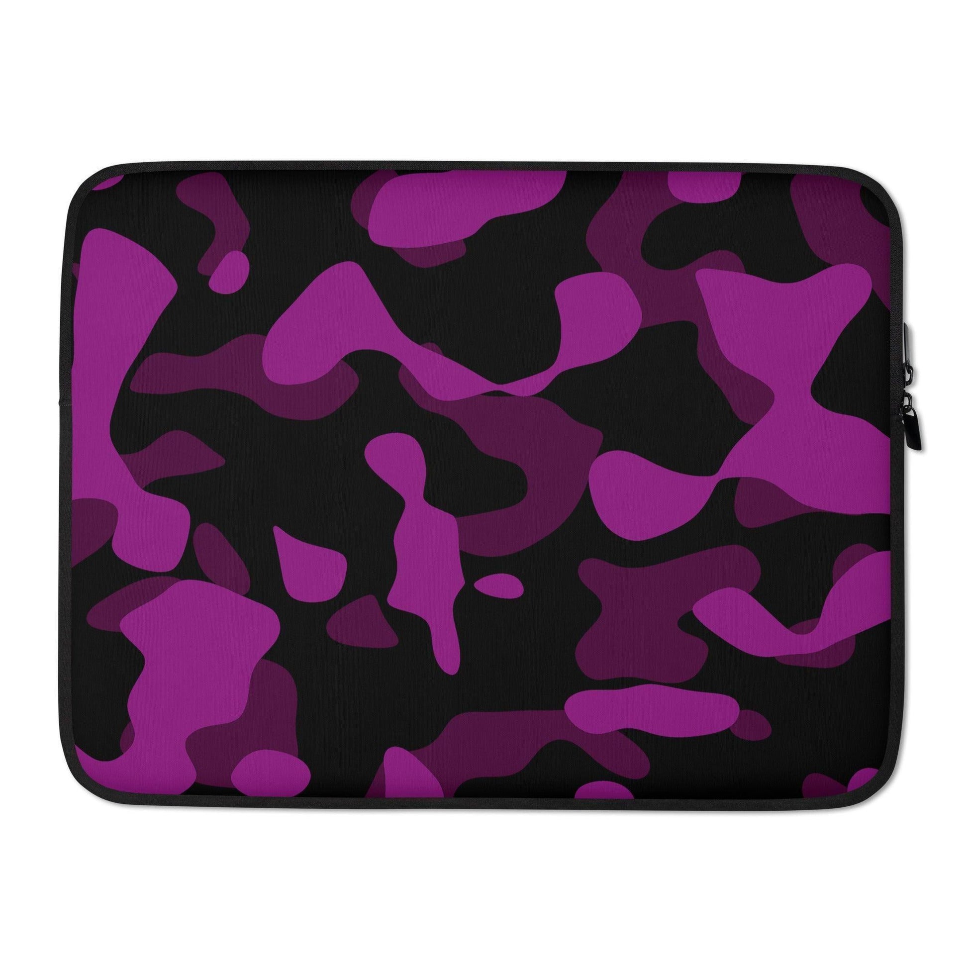 Black Violet Camouflage Laptoptasche -- Black Violet Camouflage Laptoptasche - undefined Laptoptasche | JLR Design