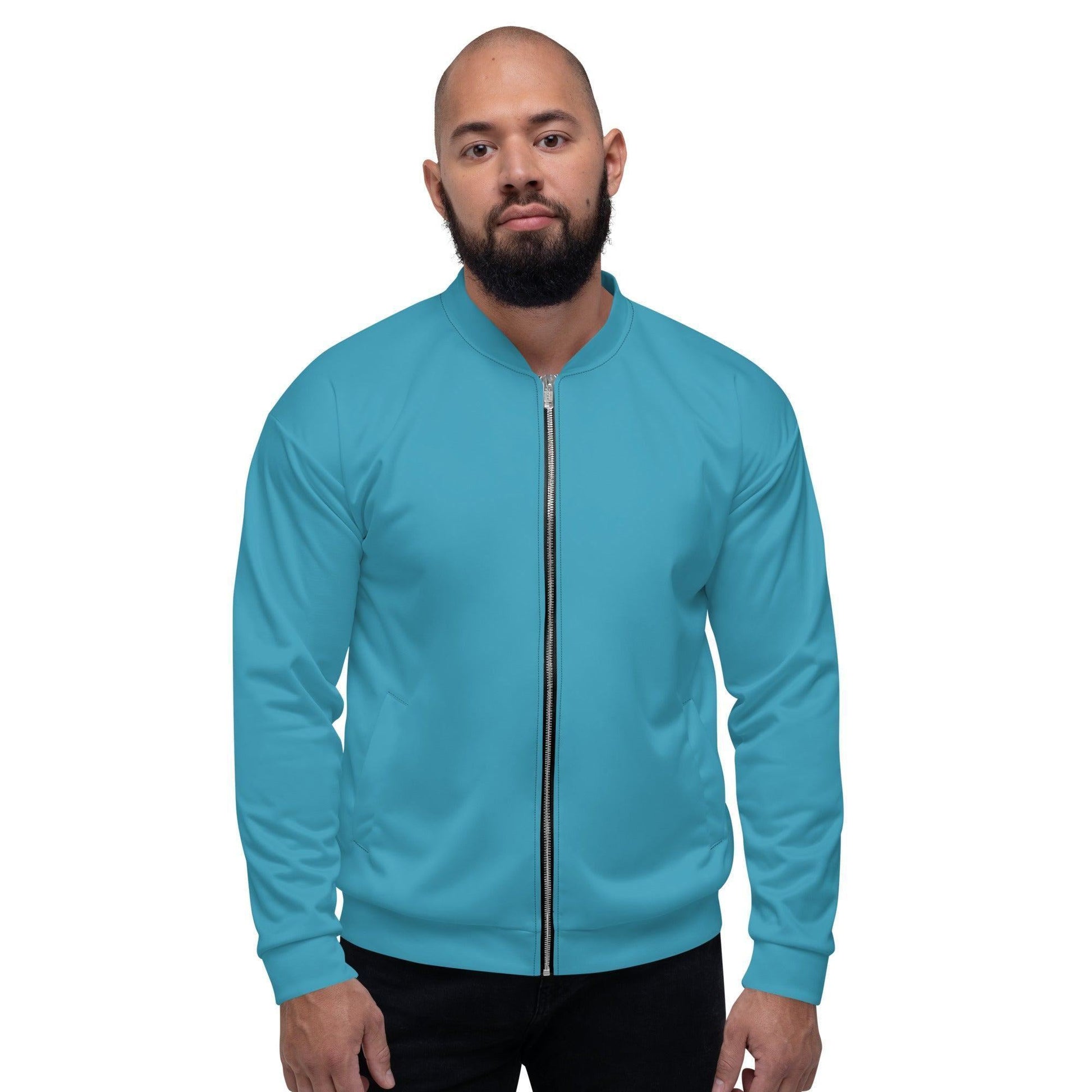 Blaue Bomberjacke Bomberjacke JLR Design