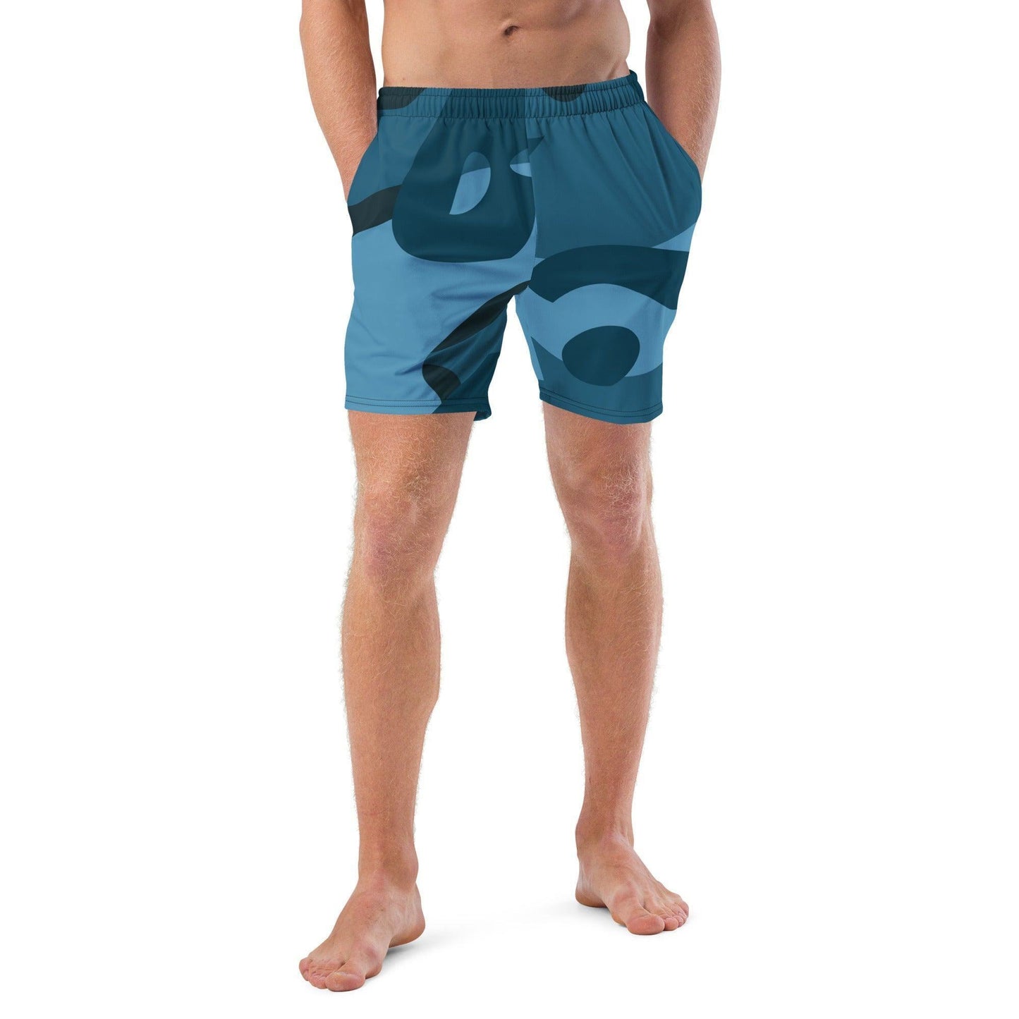 Blaue Camouflage Herren Badehose Badehose 64.99 Badehose, Badevergnügen, blaue, blue, Camo, Camouflage, Elastan, Herren, Hüftband, Innenfutter, Komfort, Kordelzug, Mann, Muster, Männer, Passform, Pattern, Polyester, Pool, recycelt, Scheuerschutz, See, Tarnmuster, trocknend JLR Design