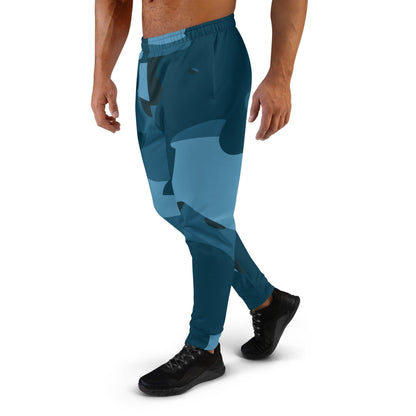 Blaue Camouflage Herren Jogginghose -- Blaue Camouflage Herren Jogginghose - undefined Jogginghose | JLR Design