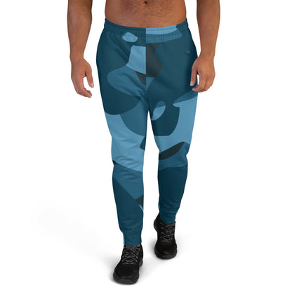 Blaue Camouflage Herren Jogginghose Jogginghose 66.99 atmungsaktiv, Baumwolle, blau, blue, Bündchen, Camo, Camouflage, Elastan, Fitness, Fleece, Gym, Herren, Jogginghose, Kordelzug, Mann, Muster, Männer, OEKOTEX100, Passform, Passoform, Pattern, Polyester, Relaxen, schlanke, Sport, Tarnfarben, Taschen, Tragekomfort JLR Design