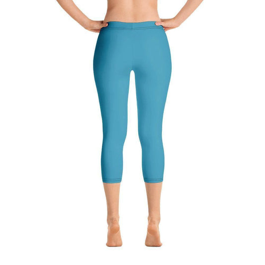 Blaue Damen Capri Leggings Capri Leggings 49.99 Alltag, bequem, blau, blue, Capri, Damen, Design, einfarbig, Elastan, enganliegend, entspannen, Leggings, Mikrofasergarn, Mode, modisch, Outdoor, Passform, Polyester, Sport, Stil, Style, USF50, verkürzt, vielseitig, Vier-Wege-Stretch JLR Design