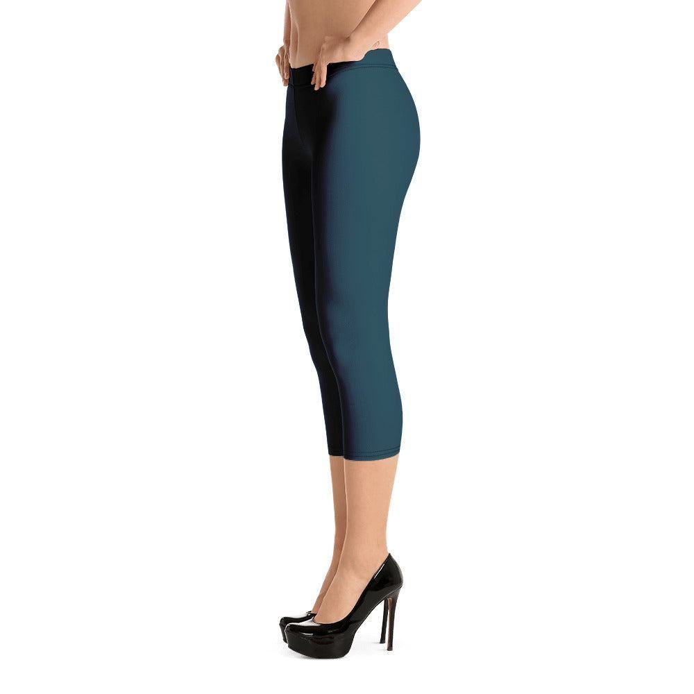 Blauwal Damen Capri Leggings Capri Leggings 49.99 Alltag, bequem, blau, Blauwal, blue, Capri, Damen, Design, einfarbig, Elastan, enganliegend, entspannen, Leggings, Mikrofasergarn, Mode, modisch, Outdoor, Passform, Polyester, Sport, Stil, Style, USF50, verkürzt, vielseitig, Vier-Wege-Stretch JLR Design