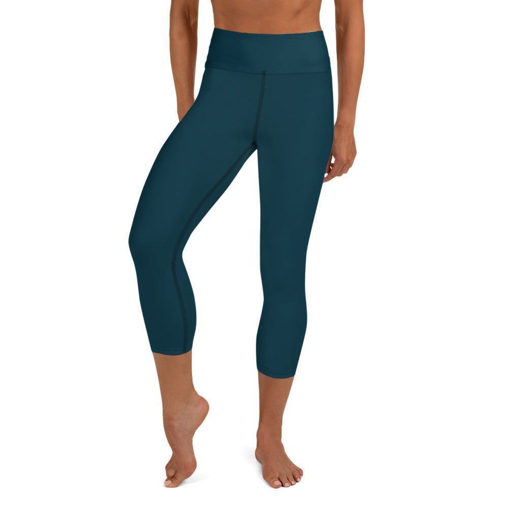 Blauwal Damen Yoga Capri Leggings -- Blauwal Damen Yoga Capri Leggings - undefined Yoga Capri Leggings | JLR Design