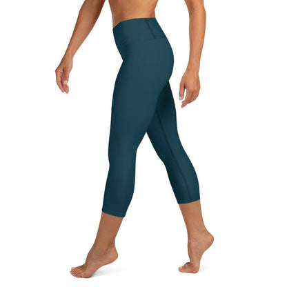 Blauwal Damen Yoga Capri Leggings -- Blauwal Damen Yoga Capri Leggings - undefined Yoga Capri Leggings | JLR Design