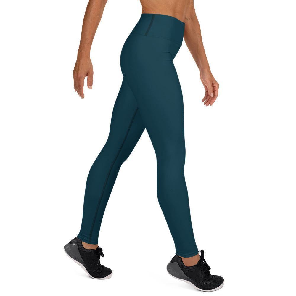 Blauwal Damen Yoga Leggings Yoga Leggings 54.99 atmungsaktiv, blau, Blauwal, blue, Damen, einfarbig, Elastan, Fitness, Flexibilität, fließend, gleiten, Gummizug, High, Hüftbewegungen, kompression, Leggings, Mikrofasergarn, Polyester, Posen, Schutzfaktor, Sport, Stretch, Studio, stylisch, UV, Vier-Wege-Stretch, Waist, Yoga JLR Design