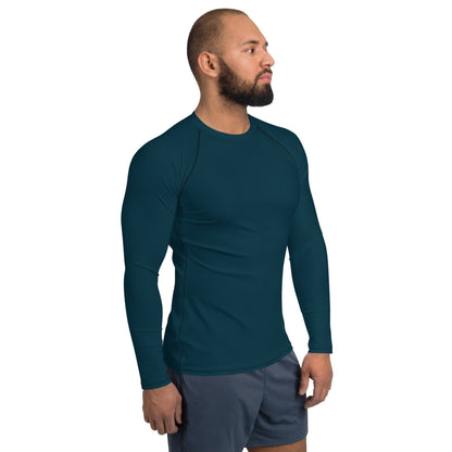 Blauwal Herren Rash Guard Rash Guard 54.99 4-Wege, Atmungsaktiv, bequem, blau, Blauwal, blue, einfarbig, Elastan, Flachnaht, Guard, Hautschutz, Kompression, Langarmshirt, Männermode, Outdoor, Polyester, Rash, Sand, Schwimmen, Sonnenschutz, Sportbekleidung, Strandmode, Stretchstoff, Surfen, trocknend, Wassersport, Wind JLR Design