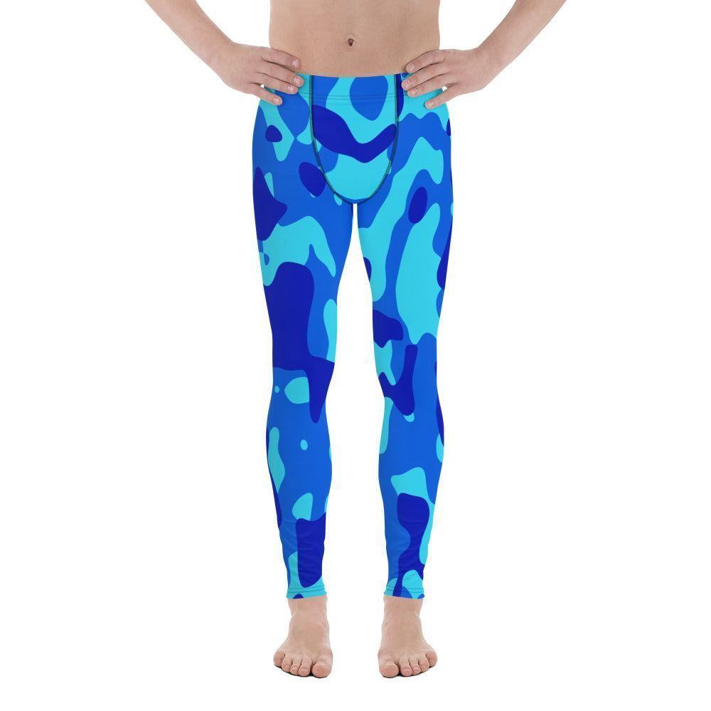 Blue Camouflage Herren Leggings Leggings 59.99 aktiv, anliegend, atmungsaktiv, bequem, Bewegungsfreiheit, Blue, Camo, Camouflage, dehnbahr, Design, Fashion, Fitness, funktional, Herrenleggings, Laufen, Leggings, Mann, modebewusst, Muster, Outdoor, Passform, Patter, Sport, Sportbekleidung, Style, Tarnmuster, Tragegefühl, Training, Yoga JLR Design