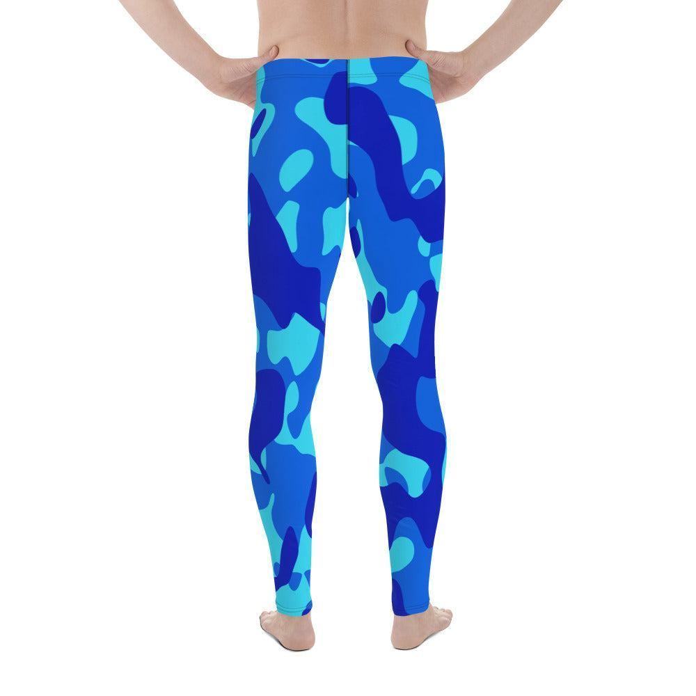 Blue Camouflage Herren Leggings Leggings 59.99 aktiv, anliegend, atmungsaktiv, bequem, Bewegungsfreiheit, Blue, Camo, Camouflage, dehnbahr, Design, Fashion, Fitness, funktional, Herrenleggings, Laufen, Leggings, Mann, modebewusst, Muster, Outdoor, Passform, Patter, Sport, Sportbekleidung, Style, Tarnmuster, Tragegefühl, Training, Yoga JLR Design