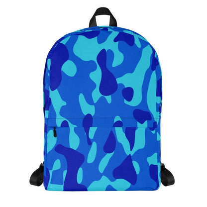 Blue Camouflage mittelgroßer Rucksack Rucksack 63.99 15l, 20kg, Accessoire, Backpack, Blau, blue, Camo, Camouflage, Design, einfarbig, Fach, Fashion, Freizeit, gepolstert, Innenfutter, Innentasche, Laptop, mittelgroß, Netzstoff, Pattern, Platz, Polyester, Rucksack, Schule, Schulrucksack, Seidiges, seperates, Streetwear, Style, Tarnmuster, Tasche, Transport, türkis, Vordertasche, wasserabweisend, Wertsachen JLR Design