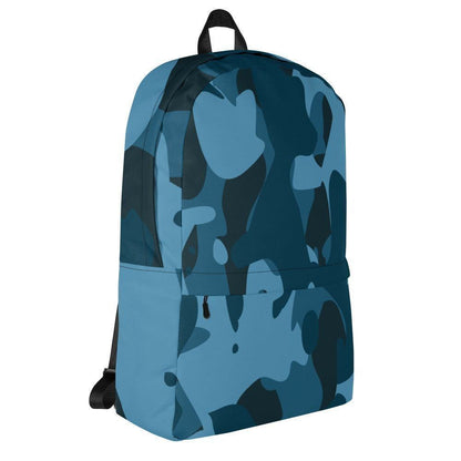 Blue Camouflage mittelgroßer Rucksack Rucksack 63.99 15l, 20kg, Accessoire, Backpack, Camo, Camouflage, Design, einfarbig, Fach, Fashion, Freizeit, gepolstert, Innenfutter, Innentasche, Laptop, mittelgroß, Netzstoff, Pattern, Platz, Polyester, Rucksack, Schule, Schulrucksack, Seidiges, seperates, Streetwear, Style, Tarnmuster, Tasche, Transport, Vordertasche, wasserabweisend, Wertsachen JLR Design