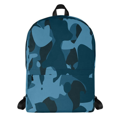 Blue Camouflage mittelgroßer Rucksack Rucksack 63.99 15l, 20kg, Accessoire, Backpack, Camo, Camouflage, Design, einfarbig, Fach, Fashion, Freizeit, gepolstert, Innenfutter, Innentasche, Laptop, mittelgroß, Netzstoff, Pattern, Platz, Polyester, Rucksack, Schule, Schulrucksack, Seidiges, seperates, Streetwear, Style, Tarnmuster, Tasche, Transport, Vordertasche, wasserabweisend, Wertsachen JLR Design