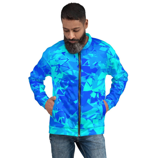 Blue Crystal Bomberjacke Bomberjacke JLR Design