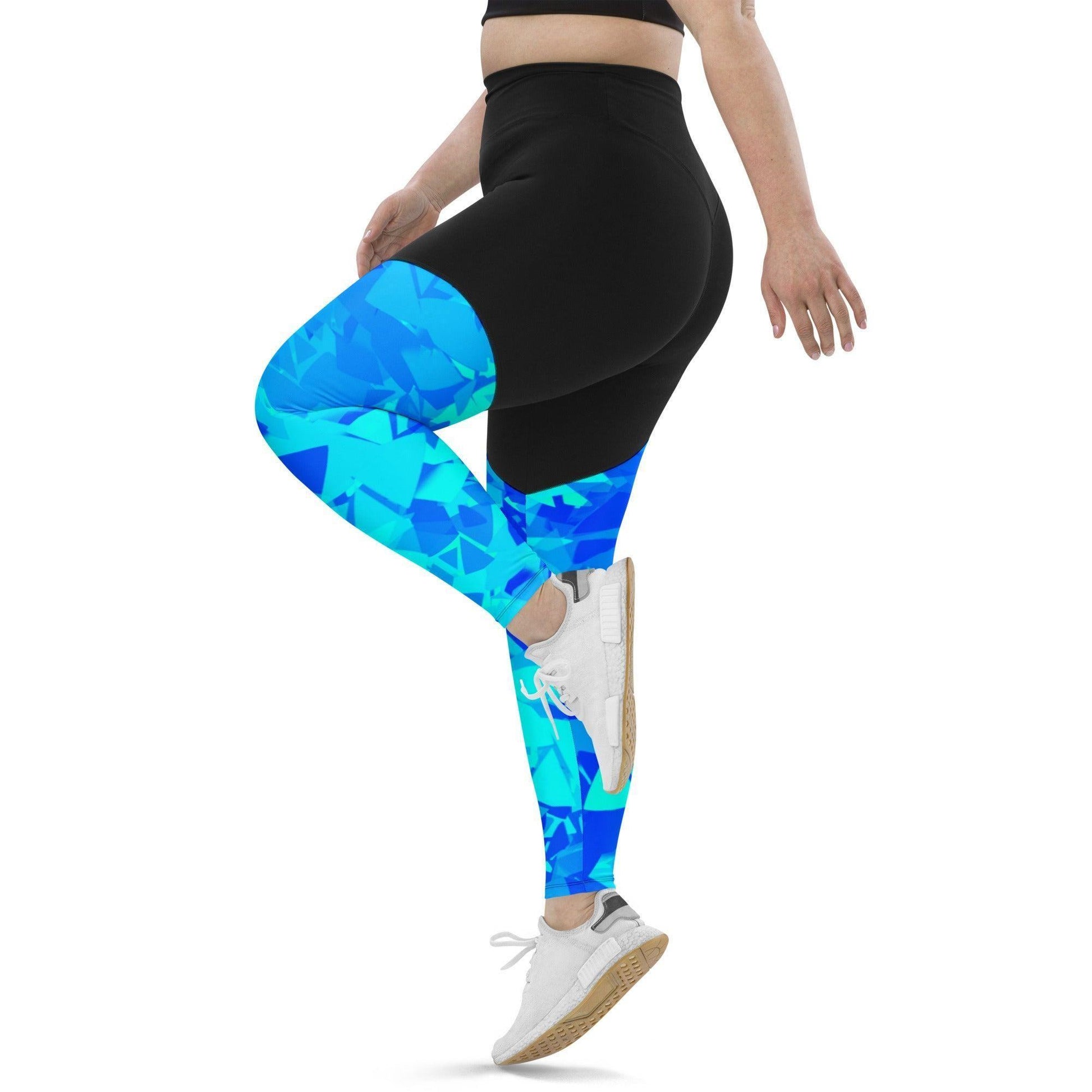 Blue Crystal Damen Sport Leggings Sport Leggings 62.99 Activewear, atmungsaktiv, auffällig, Bewegungsfreiheit, blau, blickdicht, Blue, Crystal, Damen, Design, Elastan, eng, Fashion, Feuchtigkeit, Figur, Fitnessstudio, funktional, Gym, Gürtel, Kristall, Leggings, Mode, Natur, OEKOTEX100, Passform, Polyamid, Polyester, praktisch, Qualität, Schweiß, Sport, Stoff, Style, Taille, Tasche, UPF50, verdichteter, weibliche, Yoga JLR Design