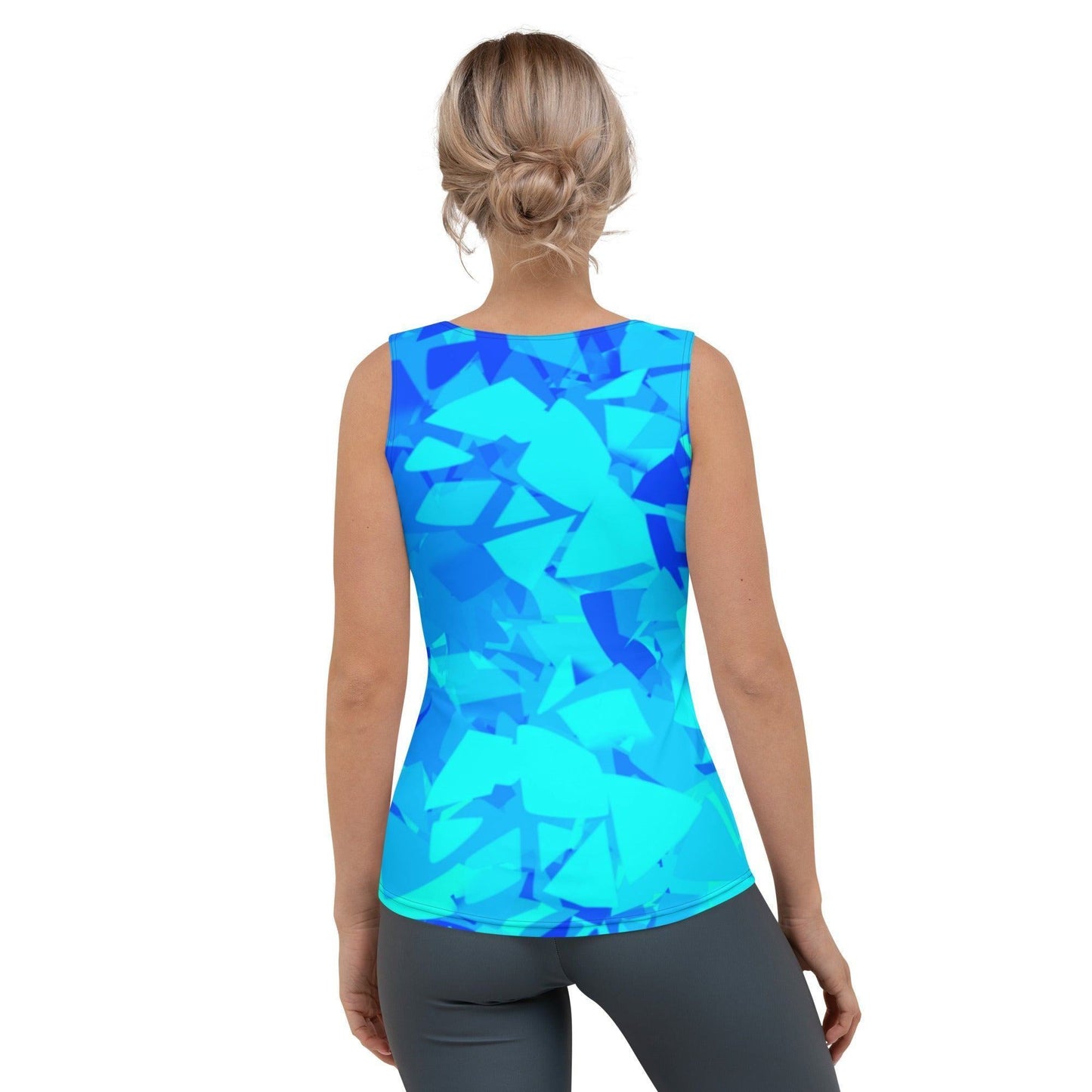 Blue Crystal Damen Tank Top Tank Top 44.99 aktiv, angenehmes, atmungsaktiv, Ausschnitt, betont, Bewegungsfreiheit, Blue, breite, Crystal, Damen, Elastan, enganliegend, Farben, Fashion, Figur, Fitness, Frauen, Gym, Kristall, Look, Mikrofasergarn, Mode, Muscle, Musthave, Outfit, Polyester, Sommer, Style, Tank, Top, Tragegefühl, Training, Träger, verschiedene JLR Design