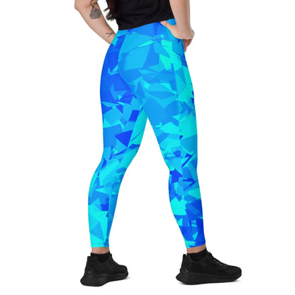 Blue Crystal Damen V-Bund Leggings mit Taschen V-Bund Leggings 64.99 1 Tasche auf jeder Seite, atmungsaktives Material, blau, Blue, Crystal, Damen, Design, einfarbig, Elastan, Fashion, Hoch tailliert, hoher Tragekomfort, Komfort, Kristall, Mode, OEKOTEX100, Outfit, Polyester, schmeichelhafter Schnitt, Style, UPF50, V-Bund Leggings JLR Design