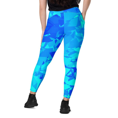 Blue Crystal Damen V-Bund Leggings mit Taschen V-Bund Leggings 64.99 1 Tasche auf jeder Seite, atmungsaktives Material, blau, Blue, Crystal, Damen, Design, einfarbig, Elastan, Fashion, Hoch tailliert, hoher Tragekomfort, Komfort, Kristall, Mode, OEKOTEX100, Outfit, Polyester, schmeichelhafter Schnitt, Style, UPF50, V-Bund Leggings JLR Design