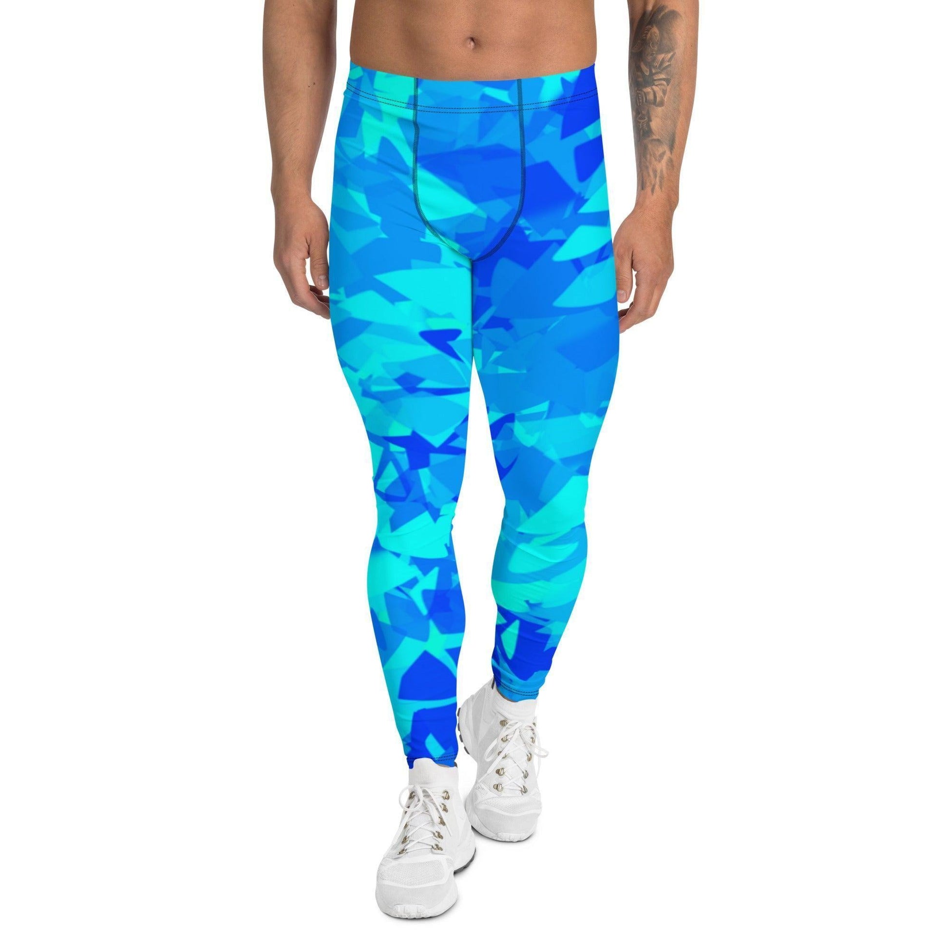 Blue Crystal Herren Leggings Leggings 59.99 aktiv, anliegend, atmungsaktiv, bequem, Bewegungsfreiheit, Blue, Bund, Crystal, dehnbahr, Design, einfarbig, Elastan, Fashion, Fitness, funktional, Herrenleggings, Kristall, Laufen, Leggings, Mann, modebewusst, Passform, Polyester, Sport, Sportbekleidung, Style, Tragegefühl, Training, USF50+, Yoga JLR Design