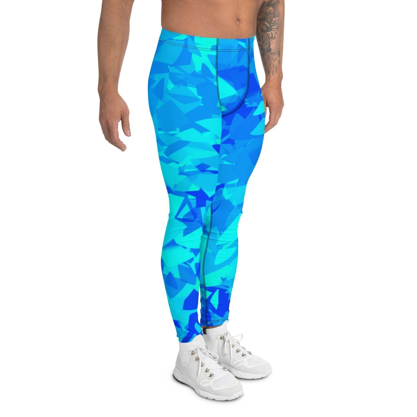 Blue Crystal Herren Leggings Leggings 59.99 aktiv, anliegend, atmungsaktiv, bequem, Bewegungsfreiheit, Blue, Bund, Crystal, dehnbahr, Design, einfarbig, Elastan, Fashion, Fitness, funktional, Herrenleggings, Kristall, Laufen, Leggings, Mann, modebewusst, Passform, Polyester, Sport, Sportbekleidung, Style, Tragegefühl, Training, USF50+, Yoga JLR Design