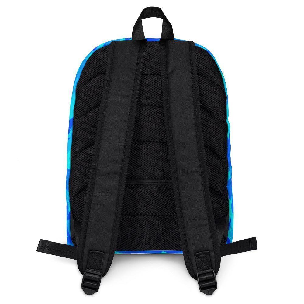 Blue Crystal mittelgroßer Rucksack Rucksack 63.99 15l, 20kg, Backpack, Blau, Blue, Crystal, einfarbig, Fach, Freizeit, gepolstert, Innenfutter, Innentasche, Kristall, Laptop, mittelgroß, Netzstoff, Platz, Polyester, Rucksack, Schule, Schulrucksack, Seidiges, seperates, Tasche, Transport, türkis, Vordertasche, wasserabweisend, Wertsachen JLR Design