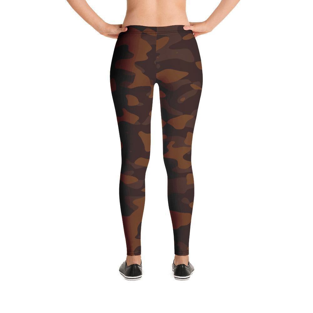 Braun Camouflage Damen Leggings Leggings 59.99 Aktivität, braun, brown, Camo, Camouflage, Damen, Damenmode, dehnbar, Design, einfarbig, elegant, Fashion, figurbetont, Fitness, laufen, Leggings, Mode, Muster, Outfit, Pattern, Pilates, Sportbekleidung, Sportlerin, Streetwear, Stretch, stylisch, Tarnmuster, Tragekomfort, weich, Yoga JLR Design