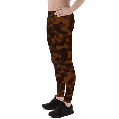 Braun Camouflage Herren Leggings Leggings 59.99 aktiv, anliegend, atmungsaktiv, bequem, Bewegungsfreiheit, braun, brown, Camo, Camouflage, dehnbahr, Design, Fashion, Fitness, funktional, Herrenleggings, Laufen, Leggings, Mann, modebewusst, Muster, Outdoor, Passform, Patter, Sport, Sportbekleidung, Style, Tarnmuster, Tragegefühl, Training, Yoga JLR Design