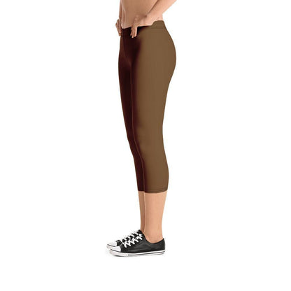 Braune Damen Capri Leggings Capri Leggings 49.99 Alltag, bequem, braun, brown, Capri, Damen, Design, einfarbig, Elastan, enganliegend, entspannen, Leggings, Mikrofasergarn, Mode, modisch, Outdoor, Passform, Polyester, Sport, Stil, Style, USF50, verkürzt, vielseitig, Vier-Wege-Stretch JLR Design