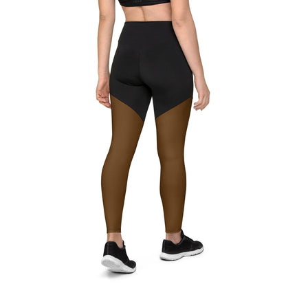 Braune Damen Sport Leggings Sport Leggings 57.99 Activewear, atmungsaktiv, auffällig, Bewegungsfreiheit, blickdicht, braun, brown, Damen, Design, Elastan, eng, Fashion, Feuchtigkeit, Figur, Fitnessstudio, funktional, Gym, Gürtel, Leggings, Mode, Natur, OEKOTEX100, Passform, Polyamid, Polyester, praktisch, Qualität, Schweiß, Sport, Stoff, Style, Taille, Tasche, UPF50, verdichteter, weibliche, Yoga JLR Design