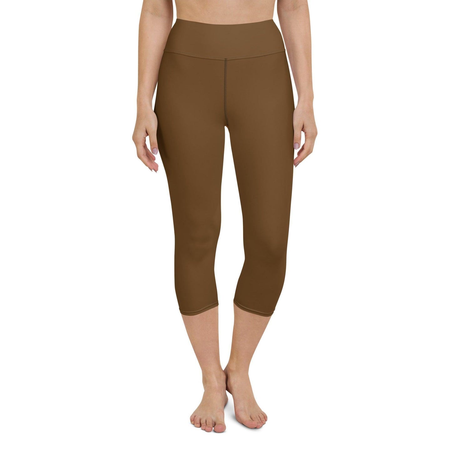 Braune Damen Yoga Capri Leggings Yoga Capri Leggings 49.99 Bewebungsfreiheit, Bewegung, braun, brown, Bund, Capri, Damen, Design, einfarbig, Elastan, Fashion, Fitness, Fitnessstudio, Flacher, Gummizug, Gym, hochwertig, Körper, Leggings, Material, Mode, Polyester, Saum, Session, Sport, Streetwear, Style, USF50, Vier-Wege-Stretch, Wadenlang, Yoga JLR Design