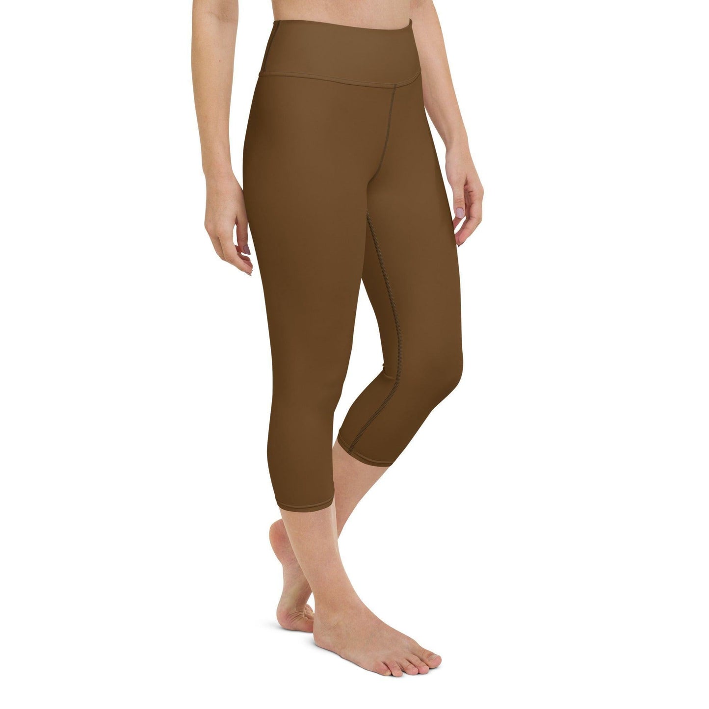 Braune Damen Yoga Capri Leggings Yoga Capri Leggings 49.99 Bewebungsfreiheit, Bewegung, braun, brown, Bund, Capri, Damen, Design, einfarbig, Elastan, Fashion, Fitness, Fitnessstudio, Flacher, Gummizug, Gym, hochwertig, Körper, Leggings, Material, Mode, Polyester, Saum, Session, Sport, Streetwear, Style, USF50, Vier-Wege-Stretch, Wadenlang, Yoga JLR Design