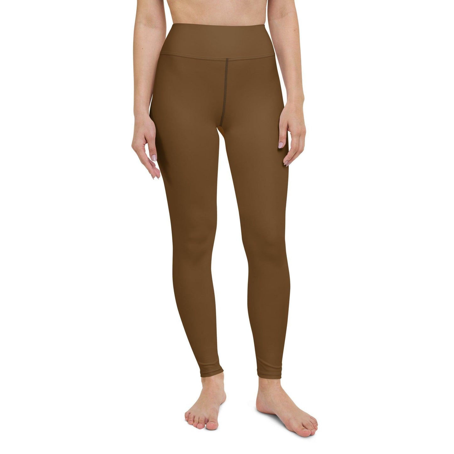 Braune Damen Yoga Leggings Yoga Leggings 54.99 atmungsaktiv, braun, brown, Damen, einfarbig, Elastan, Fitness, Flexibilität, fließend, gleiten, Gummizug, High, Hüftbewegungen, kompression, Leggings, Mikrofasergarn, Polyester, Posen, Schutzfaktor, Sport, Stretch, Studio, stylisch, UV, Vier-Wege-Stretch, Waist, Yoga JLR Design