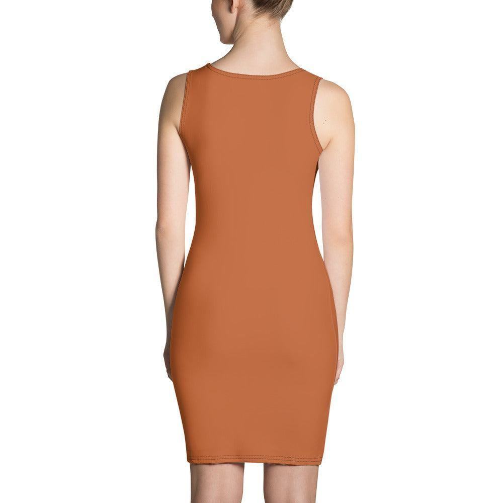 Braunes enganliegendes Kleid -- Braunes enganliegendes Kleid - undefined Kleid | JLR Design