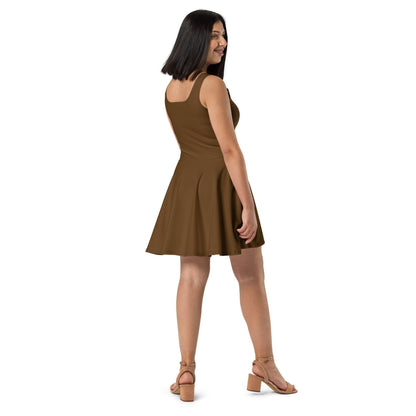 Braunes Skater Kleid -- Braunes Skater Kleid - undefined Skater Kleid | JLR Design