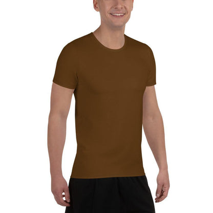 Braunes Sport T-Shirt für Herren -- Braunes Sport T-Shirt für Herren - undefined Sport T-Shirt | JLR Design