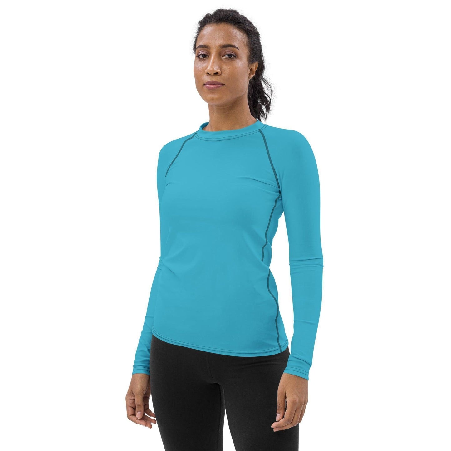 Bright Summer Sky Damen Rash Guard Rash Guard 54.99 4-Wege, Atmungsaktiv, Badebekleidung, bequem, Bright, einfarbig, Elastan, Feminin, Flachnaht, Guard, Hautschutz, Kompression, Langarm, Langarmshirt, Männermode, Outdoor, Polyester, Rash, Sand, Schwimmen, Sky, Sonnenschutz, Sportbekleidung, Strandmode, Stretchstoff, Summer, Surfen, trocknend, Wassersport, Wind JLR Design