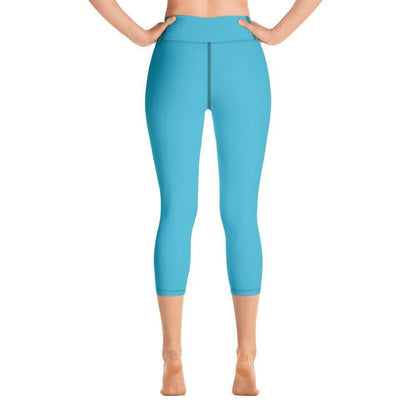 Bright Summer Sky Damen Yoga Capri Leggings Yoga Capri Leggings 49.99 Bewebungsfreiheit, Bewegung, blau, blue, Bright, Bund, Capri, Damen, Design, einfarbig, Elastan, Fashion, Fitness, Fitnessstudio, Flacher, Gummizug, Gym, hochwertig, Körper, Leggings, Material, Mode, Polyester, Saum, Session, Sky, Sport, Streetwear, Style, Summer, USF50, Vier-Wege-Stretch, Wadenlang, Yoga JLR Design