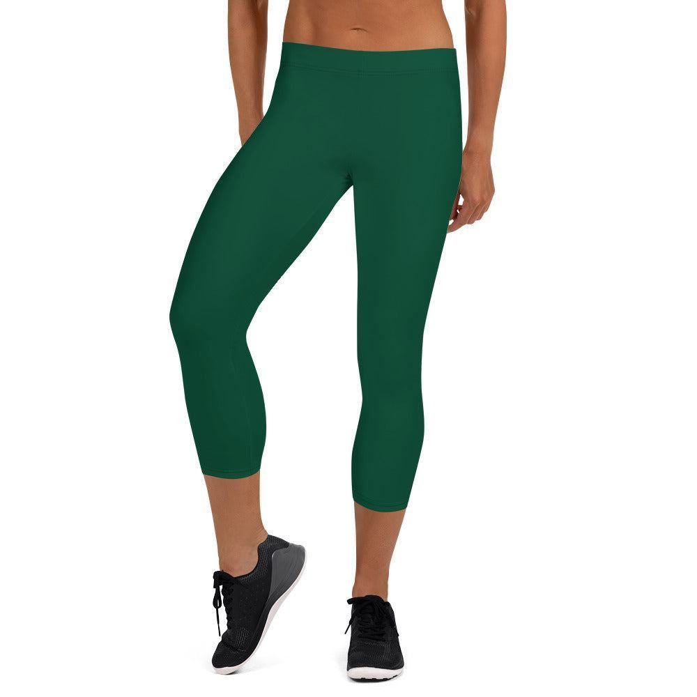 British Racing Green Damen Capri Leggings Capri Leggings 49.99 Alltag, bequem, British, Capri, Damen, Design, einfarbig, Elastan, enganliegend, entspannen, Green, Leggings, Mikrofasergarn, Mode, modisch, Outdoor, Passform, Polyester, Racing, Sport, Stil, Style, USF50, verkürzt, vielseitig, Vier-Wege-Stretch JLR Design