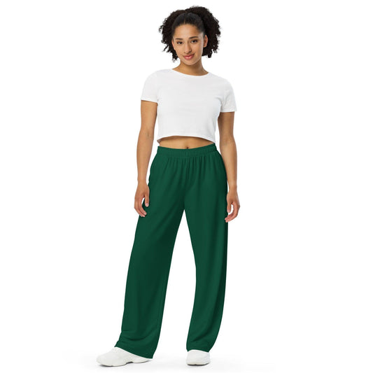 British Racing Green Hose mit weitem Bein Hose mit weitem Bein 53.99 atmungsaktiv, Bein, beont, Bewegungsfreiheit, British, einfarbig, Elastan, Figur, Green, Hose, Komfort, Kordelzug, leicht, Look, Loungewear, luftige, lässig, OEKOTEX100, optisch, Passform, Polyester, Pyjama, Racing, Seitentaschen, Sommer, Stoff, stretch, Taille, weitem JLR Design