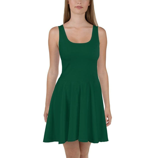 British Racing Green Skater Kleid Skater Kleid 56.99 ausgestellt, ausgestellter, British, Dame, Damen, einfarbig, Elastan, Frau, Frauen, Freizeit, Glatter, green, grün, Kleid, Mitte, mittellanger, Muster, Nähte, Overlock, Pattern, Polyester, Racing, Rock, Saum, schmeichelhaft, Skater, Sport, Stoff, trendy, Weiblich, wühlfühlend, Überdeck JLR Design