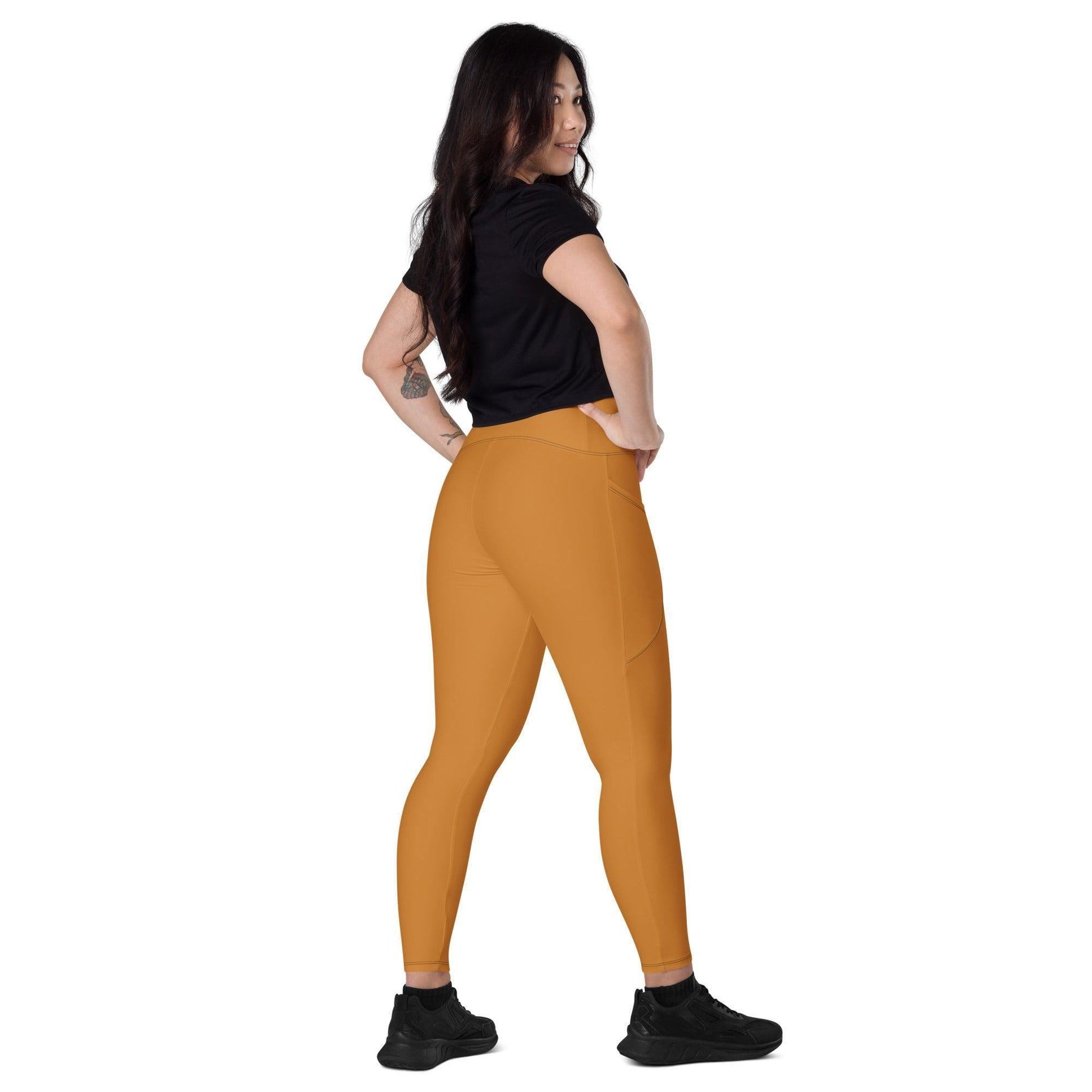 Bronze Damen V-Bund Leggings mit Taschen V-Bund Leggings 59.99 1 Tasche auf jeder Seite, atmungsaktives Material, bronze, Damen, Design, einfarbig, Elastan, Fashion, Hoch tailliert, hoher Tragekomfort, Komfort, Mode, OEKOTEX100, Outfit, Polyester, schmeichelhafter Schnitt, Style, UPF50, V-Bund Leggings JLR Design