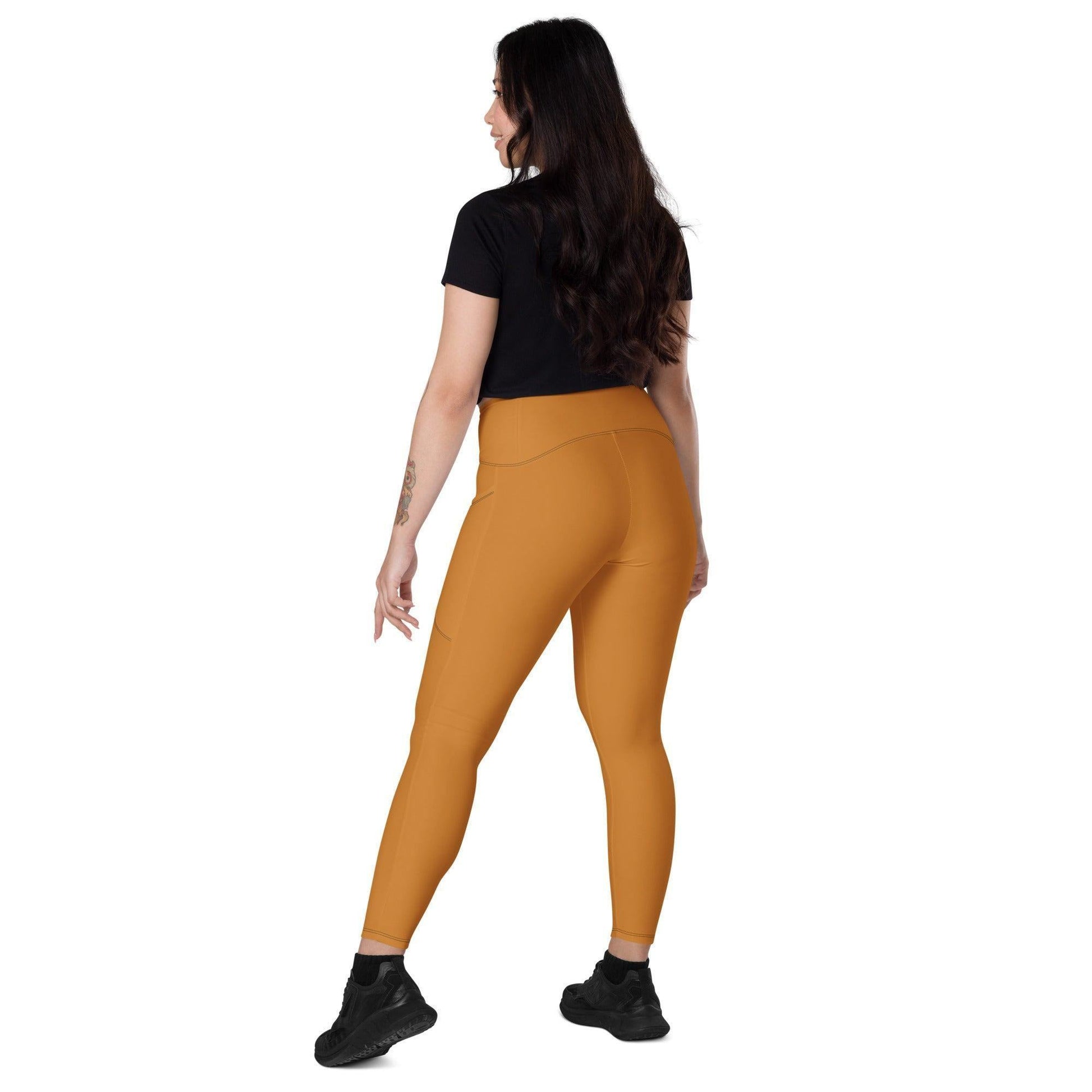 Bronze Damen V-Bund Leggings mit Taschen V-Bund Leggings 59.99 1 Tasche auf jeder Seite, atmungsaktives Material, bronze, Damen, Design, einfarbig, Elastan, Fashion, Hoch tailliert, hoher Tragekomfort, Komfort, Mode, OEKOTEX100, Outfit, Polyester, schmeichelhafter Schnitt, Style, UPF50, V-Bund Leggings JLR Design