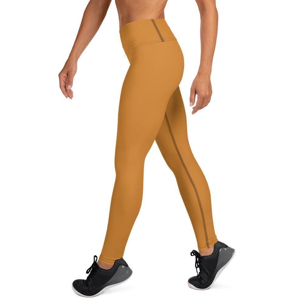 Bronze Damen Yoga Leggings Yoga Leggings 54.99 atmungsaktiv, bronze, Damen, einfarbig, Elastan, Fitness, Flexibilität, fließend, gleiten, Gummizug, High, Hüftbewegungen, kompression, Leggings, Mikrofasergarn, Polyester, Posen, Schutzfaktor, Sport, Stretch, Studio, stylisch, UV, Vier-Wege-Stretch, Waist, Yoga JLR Design