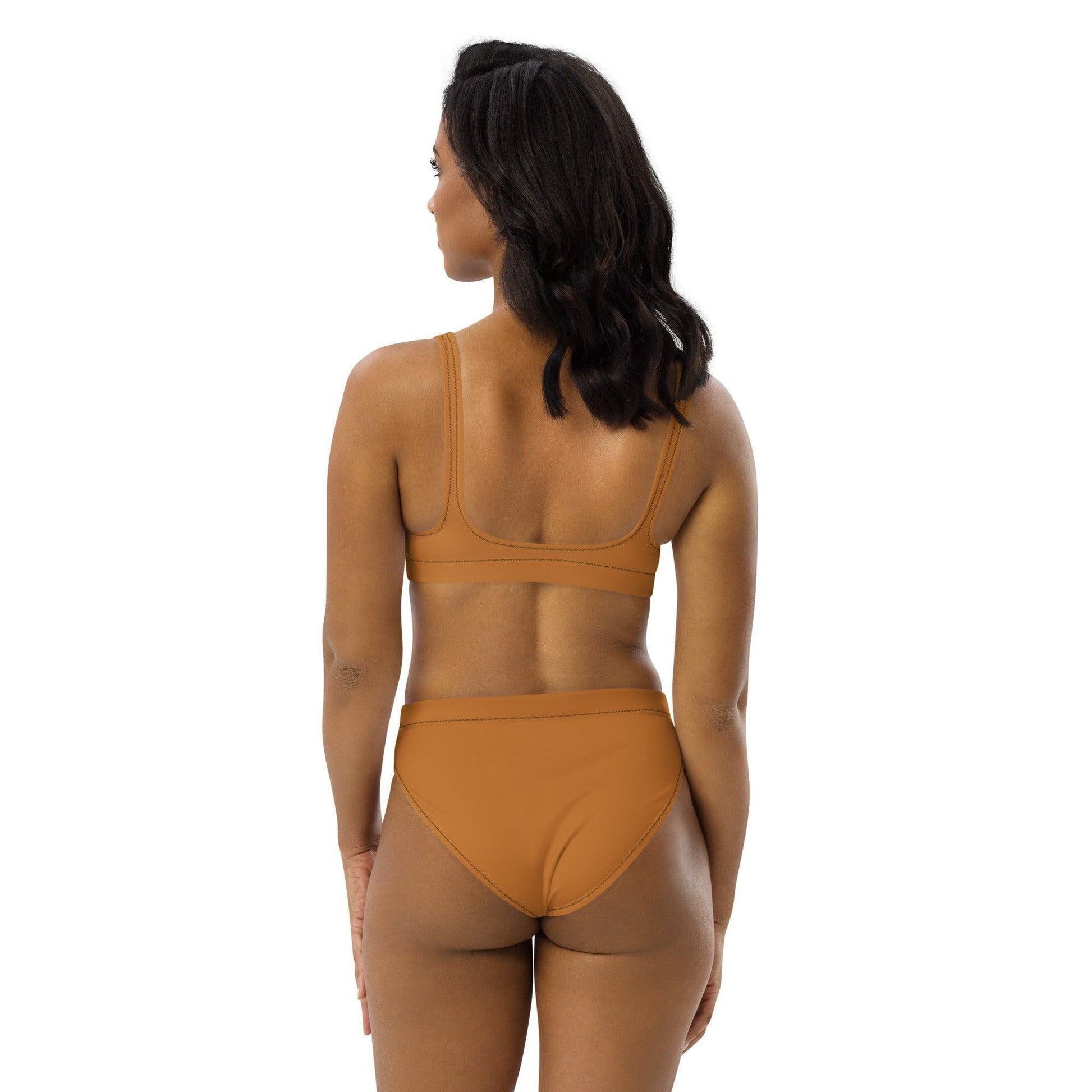 Bronze High Waist Bikini -- Bronze High Waist Bikini - undefined Bikini | JLR Design