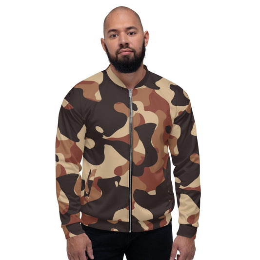 Brown Camouflage Bomberjacke Bomberjacke JLR Design