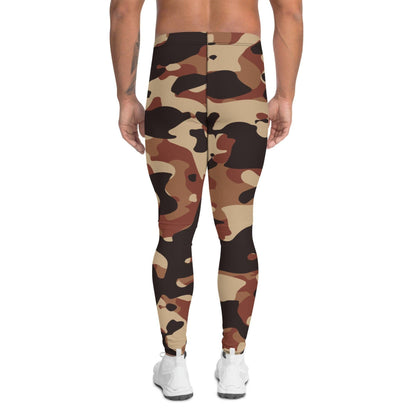 Brown Camouflage Herren Leggings Leggings 59.99 aktiv, anliegend, atmungsaktiv, bequem, Bewegungsfreiheit, braun, brown, Camo, Camouflage, dehnbahr, Design, Fashion, Fitness, funktional, Herrenleggings, Laufen, Leggings, Mann, modebewusst, Muster, Outdoor, Passform, Patter, Sport, Sportbekleidung, Style, Tarnmuster, Tragegefühl, Training, Yoga JLR Design