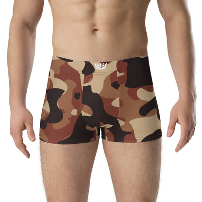 Brown Camouflage Royal Underwear Boxershorts -- Brown Camouflage Royal Underwear Boxershorts - undefined Boxershorts | JLR Design